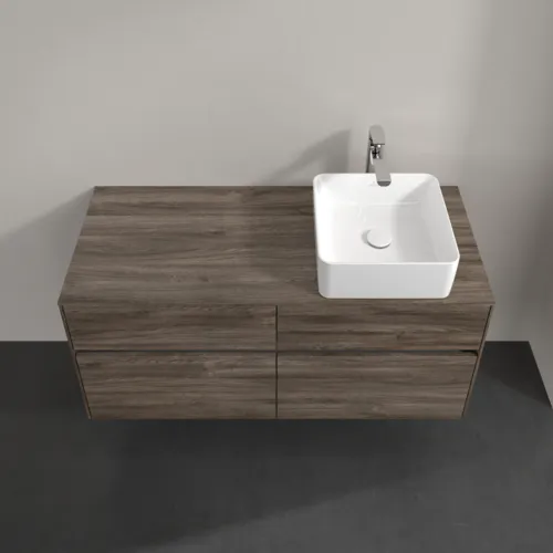 VILLEROY BOCH Toaletní skříňka Collaro, 4 výsuvy, 1200 x 548 x 500 mm, dub kamenný #C04300RK, obrázek 4
