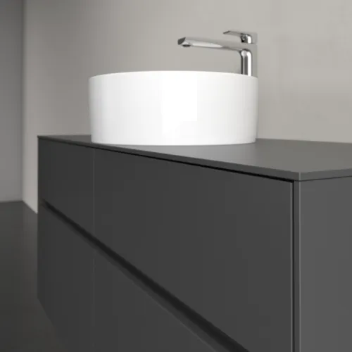 VILLEROY BOCH Collaro toaletní skříňka, s osvětlením, 4 výsuvy, 1200 x 548 x 500 mm, Grafit / Grafit #C041B0VR, obrázek 6