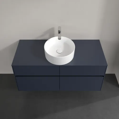 VILLEROY BOCH Toaletní skříňka Collaro, s osvětlením, 4 výsuvy, 1200 x 548 x 500 mm, Marine Blue / Marine Blue #C041B0VQ, obrázek 4