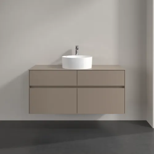 VILLEROY BOCH Toaletní skříňka Collaro, s osvětlením, 4 výsuvy, 1200 x 548 x 500 mm, taupe / taupe #C041B0VM, obrázek 3
