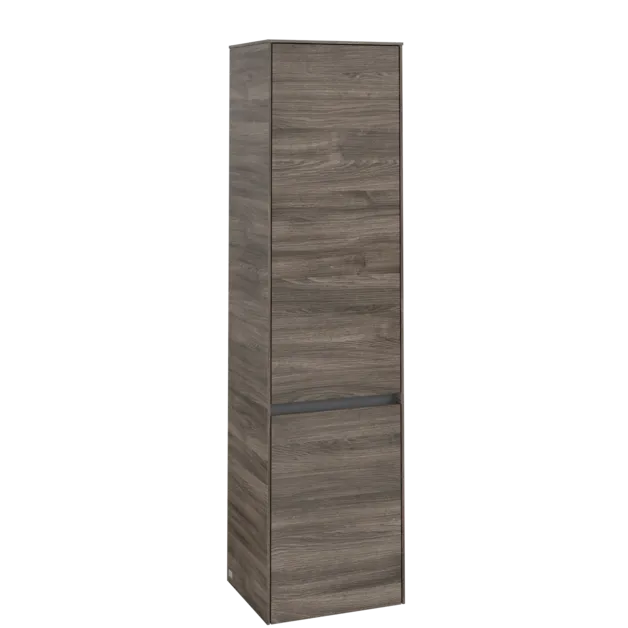 VILLEROY BOCH Vysoká skříň Collaro, 2 dveře, 404 x 1538 x 349 mm, dub kamenný #C03301RK