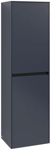 VILLEROY BOCH Vysoká skříň Collaro, 2 dveře, 454 x 1538 x 349 mm, Marine Blue / Marine Blue #C03401VQ