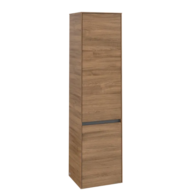 VILLEROY BOCH Vysoká skříň Collaro, 2 dveře, 404 x 1538 x 349 mm, dub Kansas #C03300RH