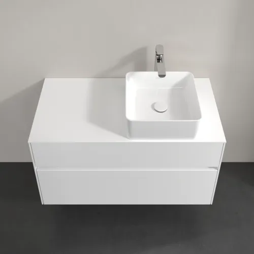 VILLEROY BOCH Collaro toaletní skříňka, 2 výsuvy, 1000 x 548 x 500 mm, bílá matná / bílá matná #C04000MS, obrázek 4