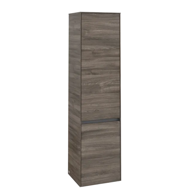 VILLEROY BOCH Vysoká skříň Collaro, 2 dveře, 404 x 1538 x 349 mm, dub kamenný #C03300RK