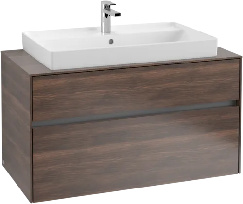 VILLEROY BOCH Toaletní skříňka Collaro, 2 výsuvy, 1000 x 548 x 500 mm, Arizona Oak / Arizona Oak #C02000VH