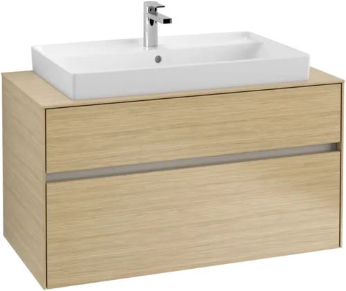 VILLEROY BOCH Toaletní skříňka Collaro, 2 výsuvy, 1000 x 548 x 500 mm, severský dub / severský dub #C02000VJ