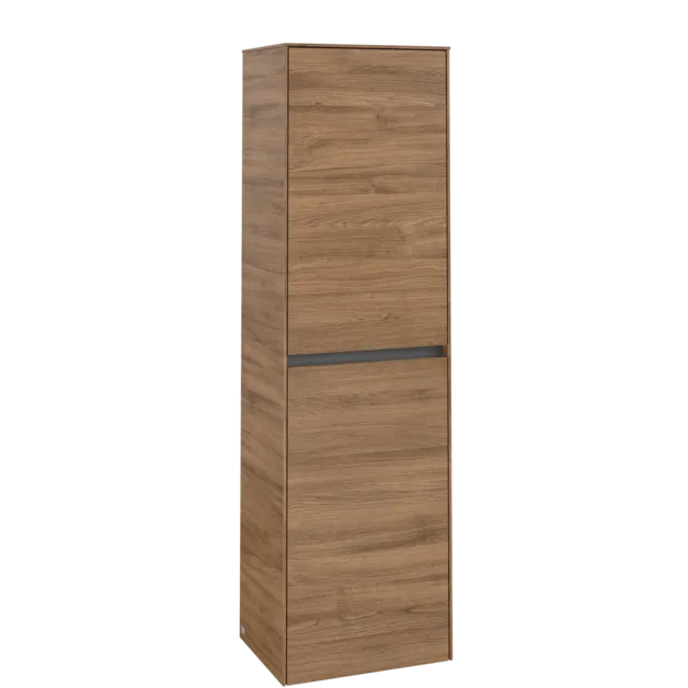 VILLEROY BOCH Vysoká skříň Collaro, 2 dveře, 454 x 1538 x 349 mm, dub Kansas #C03401RH