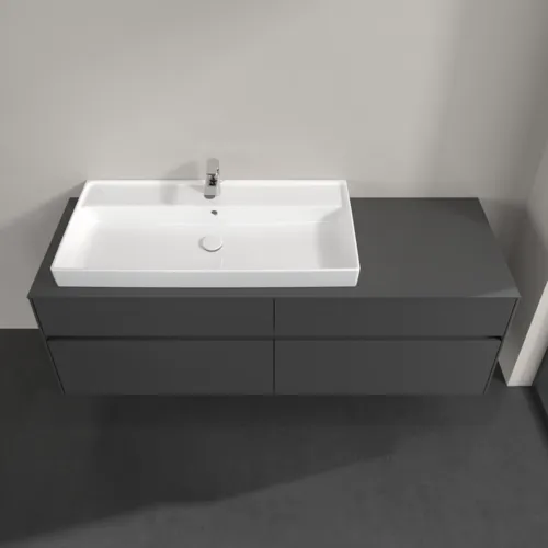 VILLEROY BOCH Toaletní skříňka Collaro, 4 výsuvy, 1600 x 548 x 500 mm, lesklá šedá / lesklá šedá #C02900FP, obrázek 4