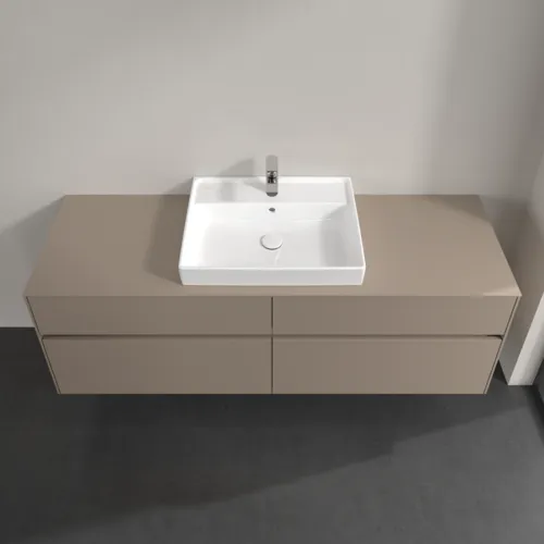 VILLEROY BOCH Toaletní skříňka Collaro, 4 výsuvy, 1600 x 548 x 500 mm, taupe / taupe #C02500VM, obrázek 4