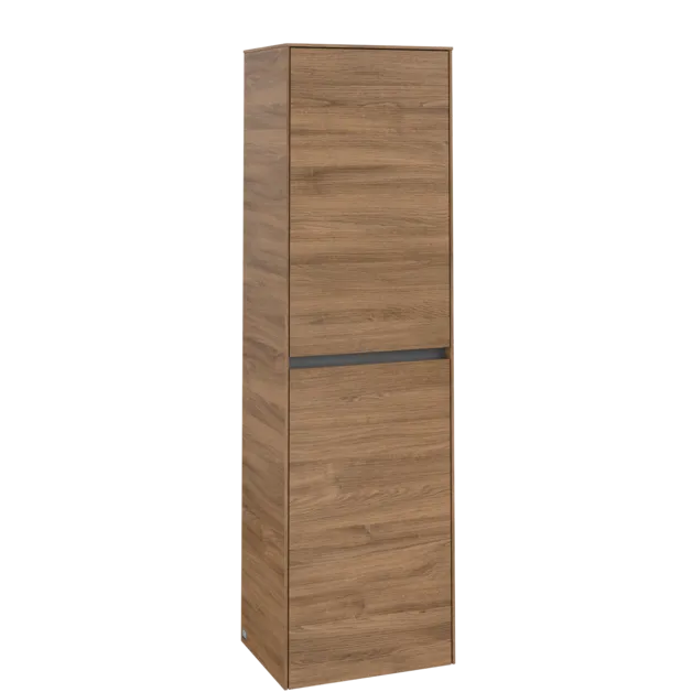 VILLEROY BOCH Vysoká skříň Collaro, 2 dveře, 454 x 1538 x 349 mm, dub Kansas #C03400RH