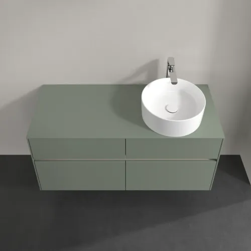 VILLEROY BOCH Toaletní skříňka Collaro, 4 výsuvy, 1200 x 548 x 500 mm, Soft Green / Soft Green #C04300AF, obrázek 4