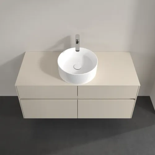 VILLEROY BOCH Toaletní skříňka Collaro, 4 výsuvy, 1200 x 548 x 500 mm, Cashmere Grey / Cashmere Grey #C04100VN, obrázek 4