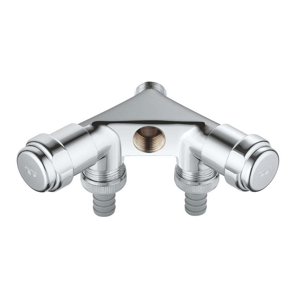 GROHE Originální WAS® dvojitý ventil ″jednoduchý″ DN 15 Chrom #41020000