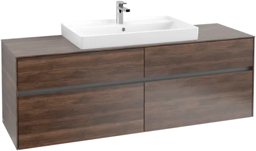 VILLEROY BOCH Toaletní skříňka Collaro, 4 výsuvy, 1600 x 548 x 500 mm, Arizona Oak / Arizona Oak #C02800VH
