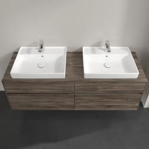VILLEROY BOCH Umyvadlová skříňka Collaro, s osvětlením, 4 výsuvy, 1600 x 548 x 500 mm, dub kamenný #C024B0RK, obrázek 4