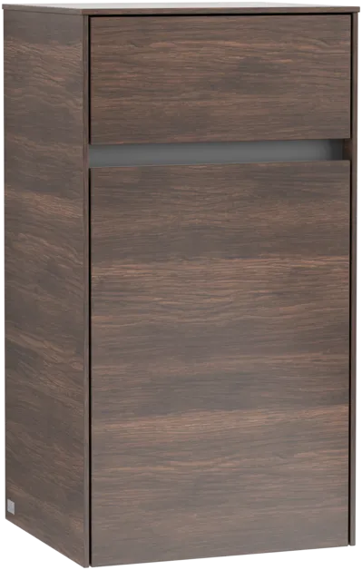 VILLEROY BOCH Boční skříňka Collaro, 1 dvířka, 1 zásuvka, 404 x 748 x 349 mm, Arizona Oak / Arizona Oak #C03200VH