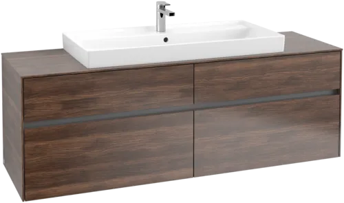 VILLEROY BOCH Toaletní skříňka Collaro, s osvětlením, 4 výsuvy, 1600 x 548 x 500 mm, Arizona Oak / Arizona Oak #C031B0VH