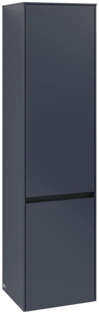 VILLEROY BOCH Vysoká skříň Collaro, 2 dveře, 404 x 1538 x 349 mm, Marine Blue / Marine Blue #C03301VQ
