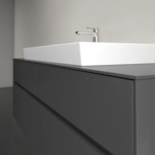 VILLEROY BOCH Toaletní skříňka Collaro, s osvětlením, 4 výsuvy, 1600 x 548 x 500 mm, Grafit / Grafit #C031B0VR, obrázek 6