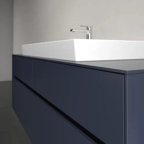 VILLEROY BOCH Toaletní skříňka Collaro, s osvětlením, 4 výsuvy, 1600 x 548 x 500 mm, Marine Blue / Marine Blue #C031B0VQ, obrázek 6