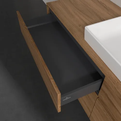 VILLEROY BOCH Toaletní skříňka Collaro, s osvětlením, 4 výsuvy, 1600 x 548 x 500 mm, dub Kansas #C030B0RH, obrázek 8