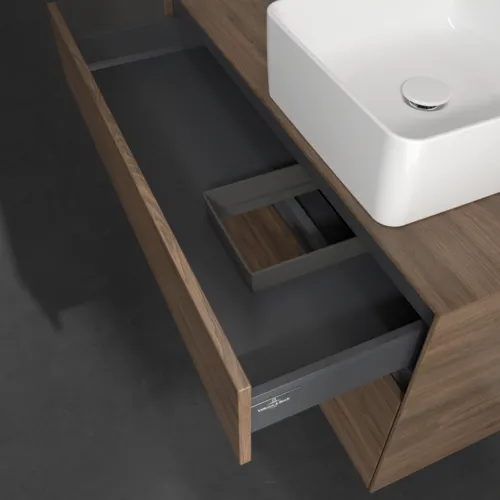 VILLEROY BOCH Toaletní skříňka Collaro, 2 výsuvy, 1000 x 548 x 500 mm, Arizona Oak / Arizona Oak #C04000VH, obrázek 7