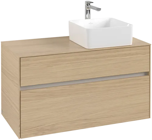VILLEROY BOCH Toaletní skříňka Collaro, 2 výsuvy, 1000 x 548 x 500 mm, severský dub / severský dub #C04000VJ