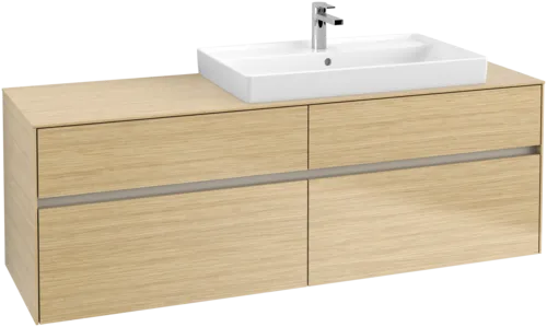 VILLEROY BOCH Toaletní skříňka Collaro, 4 výsuvy, 1600 x 548 x 500 mm, severský dub / severský dub #C02700VJ