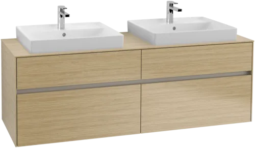 VILLEROY BOCH Toaletní skříňka Collaro, s osvětlením, 4 výsuvy, 1600 x 548 x 500 mm, severský dub / severský dub #C024B0VJ