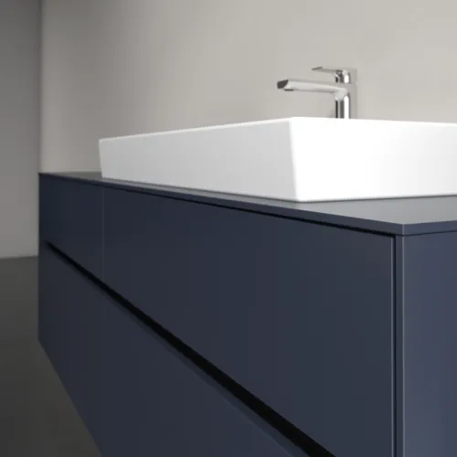 VILLEROY BOCH Toaletní skříňka Collaro, 4 výsuvy, 1600 x 548 x 500 mm, Marine Blue / Marine Blue #C02700VQ, obrázek 5