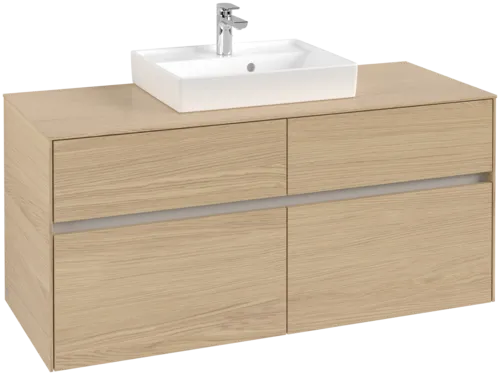 VILLEROY BOCH Toaletní skříňka Collaro, 4 výsuvy, 1200 x 548 x 500 mm, severský dub / severský dub #C07000VJ