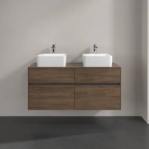 VILLEROY BOCH Toaletní skříňka Collaro, s osvětlením, 4 výsuvy, 1200 x 548 x 500 mm, Arizona Oak / Arizona Oak #C044B0VH, obrázek 3