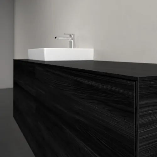 VILLEROY BOCH Toaletní skříňka Collaro, s osvětlením, 4 výsuvy, 1600 x 548 x 500 mm, černý dub / černý dub #C078B0AB, obrázek 6