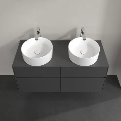 VILLEROY BOCH Collaro toaletní skříňka, s osvětlením, 4 výsuvy, 1200 x 548 x 500 mm, Grafit / Grafit #C044B0VR, obrázek 4