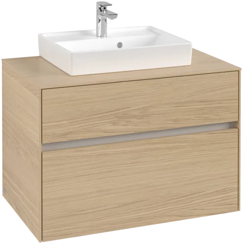 VILLEROY BOCH Toaletní skříňka Collaro, 2 výsuvy, 800 x 548 x 500 mm, severský dub / severský dub #C06900VJ