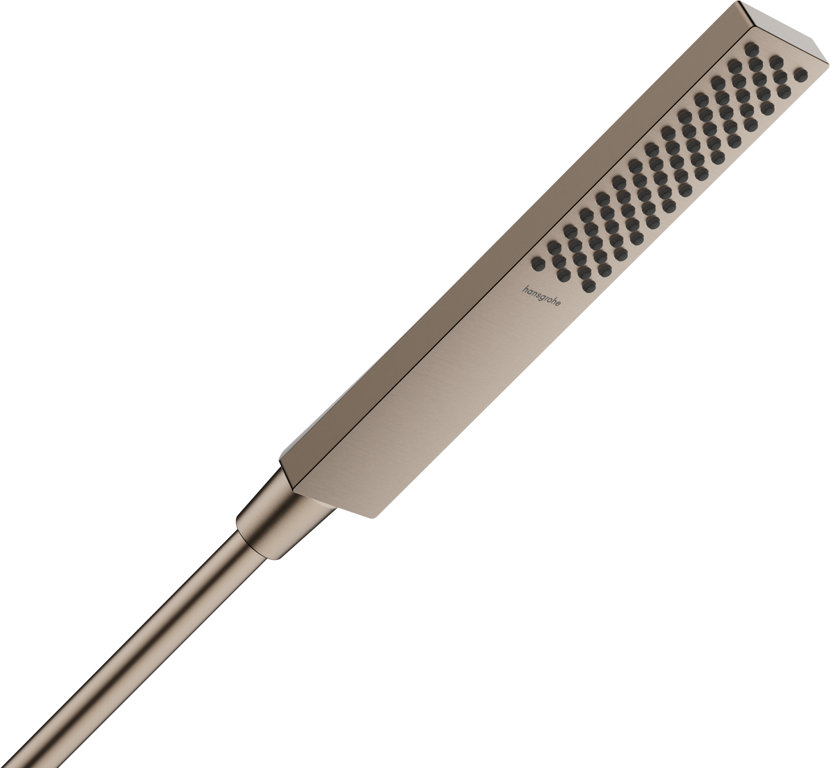 HANSGROHE Pulsify E tyčová ruční sprcha 100 1jet EcoSmart+ #24321140 - kartáčovaný bronz