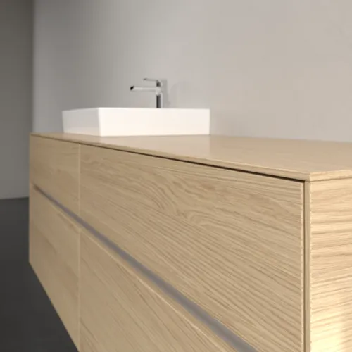 VILLEROY BOCH Toaletní skříňka Collaro, 4 výsuvy, 1600 x 548 x 500 mm, severský dub / severský dub #C07800VJ, obrázek 5