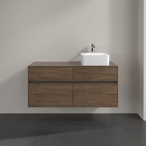 VILLEROY BOCH Toaletní skříňka Collaro, s osvětlením, 4 výsuvy, 1200 x 548 x 500 mm, Arizona Oak / Arizona Oak #C043B0VH, obrázek 3