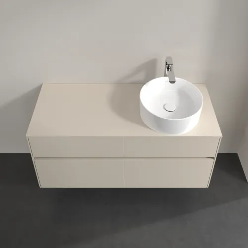 VILLEROY BOCH Toaletní skříňka Collaro, s osvětlením, 4 výsuvy, 1200 x 548 x 500 mm, Cashmere Grey / Cashmere Grey #C043B0VN, obrázek 4