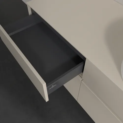 VILLEROY BOCH Toaletní skříňka Collaro, s osvětlením, 4 výsuvy, 1200 x 548 x 500 mm, Cashmere Grey / Cashmere Grey #C043B0VN, obrázek 8