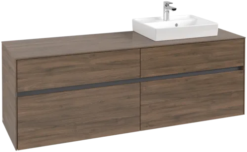 VILLEROY BOCH Toaletní skříňka Collaro, 4 výsuvy, 1600 x 548 x 500 mm, Arizona Oak / Arizona Oak #C07900VH