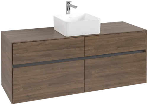 VILLEROY BOCH Toaletní skříňka Collaro, 4 výsuvy, 1400 x 548 x 500 mm, Arizona Oak / Arizona Oak #C04500VH