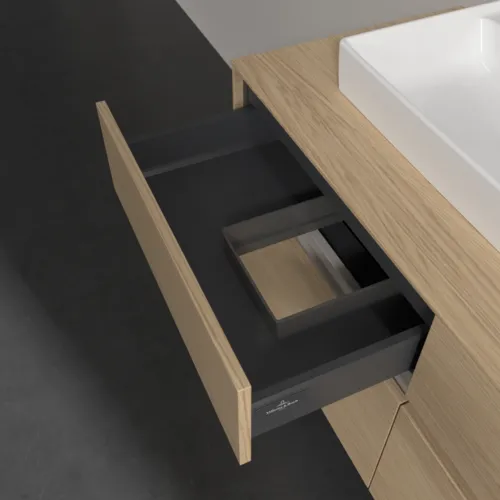 VILLEROY BOCH Toaletní skříňka Collaro, 4 výsuvy, 1200 x 548 x 500 mm, severský dub / severský dub #C07100VJ, obrázek 7