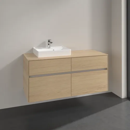 VILLEROY BOCH Toaletní skříňka Collaro, 4 výsuvy, 1200 x 548 x 500 mm, severský dub / severský dub #C07100VJ, obrázek 2