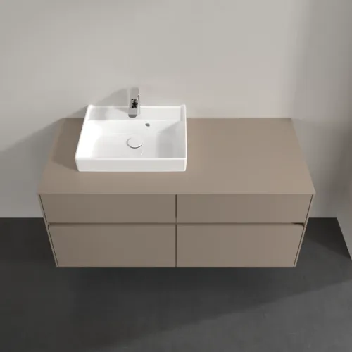VILLEROY BOCH Toaletní skříňka Collaro, 4 výsuvy, 1200 x 548 x 500 mm, taupe / taupe #C07100VM, obrázek 4