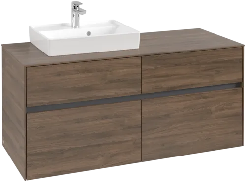 VILLEROY BOCH Toaletní skříňka Collaro, 4 výsuvy, 1200 x 548 x 500 mm, Arizona Oak / Arizona Oak #C07100VH