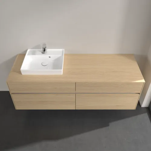VILLEROY BOCH Toaletní skříňka Collaro, s osvětlením, 4 výsuvy, 1600 x 548 x 500 mm, severský dub / severský dub #C078B0VJ, obrázek 4