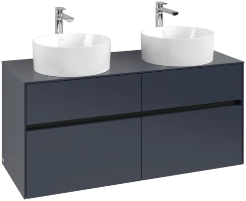 VILLEROY BOCH Collaro toaletní skříňka, 4 zásuvky, 1200 x 548 x 500 mm, Marine Blue / Marine Blue #C04400VQ