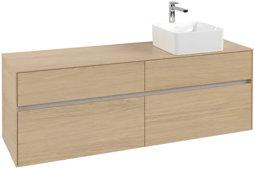 VILLEROY BOCH Toaletní skříňka Collaro, 4 výsuvy, 1600 x 548 x 500 mm, severský dub / severský dub #C05100VJ